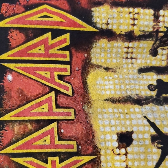 Def Leppard Journey Tesla Tour 2006 band concert graphic tee 1X Band Merchandise - Picture 6 of 7